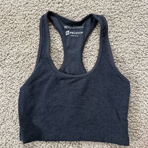 Beyond Yoga Charcoal Sports Bra